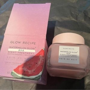 Glow recipe aha watermelon night treatment